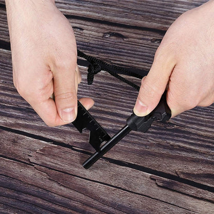 3 Pieces Flint Rods,Fire Starter,Flint Fire Starter Kit,Magnesium fire Starter,Ferrocerium Ferro Rod,fire Steel,with Magnesium Flint Outdoor Camping Emergency Survival Tool