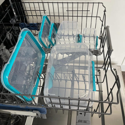 DÃ©cor Match-ups Clips | Food Storage Pantry Container | Ideal for Meal Prep | BPA Free | Dishwasher, Freezer & Microwave Safe, Polypropylene, 3L, Transparent, 232200-004
