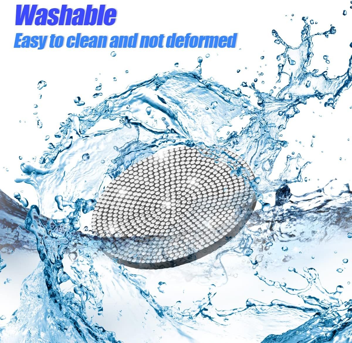 2PCS Bling Car Cup Holder Coaster, Handcrafted Rhinestone Crystal Cup Holder Coaster Anti-Slip Universal for Cars, SUVs, Home, Office, Car Interior Accessories for Women & Men (White)
