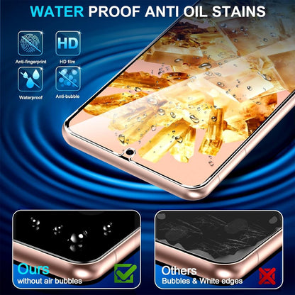 letosan [3+3 Pack] for Google Pixel 8 Screen Protector, 9H Tempered Glass, Ultrasonic Fingerprint Unlock, Case Friendly HD Clear for Google Pixel 8 Tempered Glass Screen Protector 5G