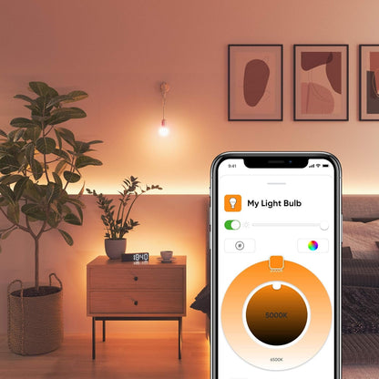 Nanoleaf Essentials B22 LED Bulbs, Pack of 3 RGBW Dimmable Smart Bulbs - Thread & Bluetooth Colour Changing Light Bulbs, Works with Google Assistant Apple Homekit, for Room Decor & Gaming