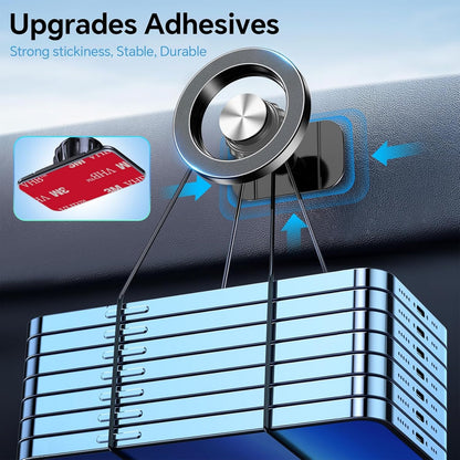 for Magsafe Car Mount【20 Strong Magnets 】Magnetic Phone Holder for Car Phone Holder Mount Dash【360°】Cell Phone Mount for Car Accessories,Car Mount for iPhone 16 Pro Max 15 14 13 12 Plus MagSafe Cases