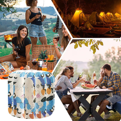 Jigsaw Puzzle Lampshade, Ceiling Lamp Shade, 4.72x4.53 Inches Waterproof Material and Durabled Design, Pendant Lamp Fixture for Balconies, Camping, Picnics, Outdoor Use
