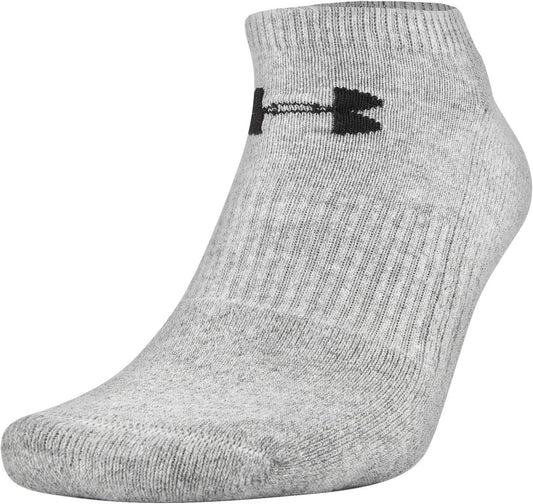 Under Armour Adult Training Cotton No Show Socks, Multipairs