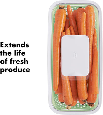 Oxo GreenSaver Produce Keeper, White, 4.7 Litre