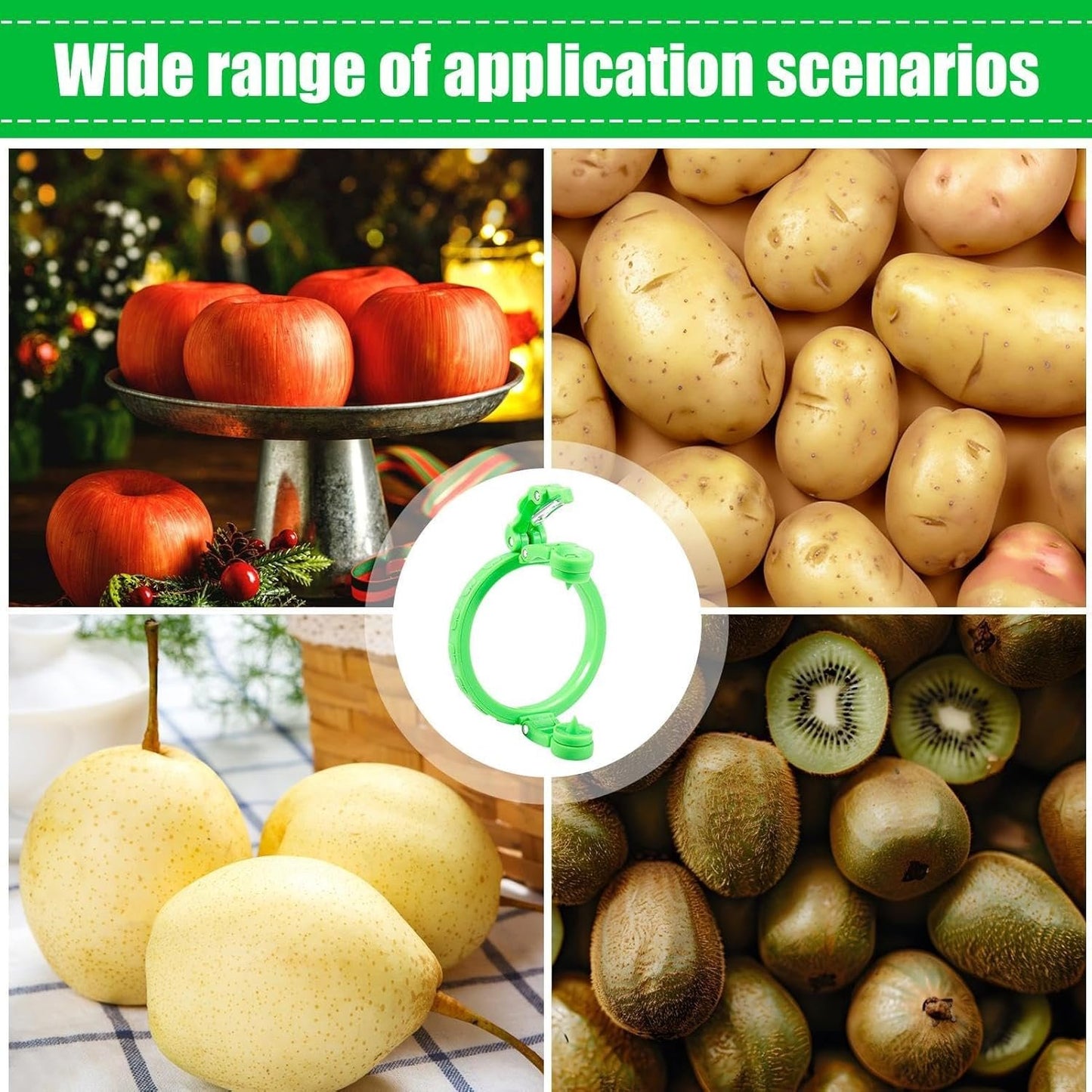 Fruit Peeler,Pear Peeling Gadget Tool - Pear Potato Orange Peeler Tool Peeling Machine for Quick Prep Tasks