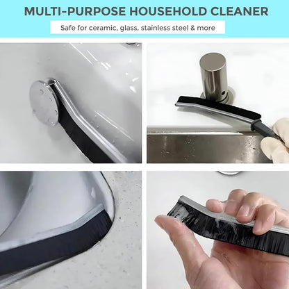 WEARPEER Hard Bristle Crevice Cleaning Brush – Multifunctional Gap Scrub Brush for Grout, Tile, Bathroom, Kitchen, Toilet, Windows, and Vehicles – Small Cleaning Tool for Deep Cleaning