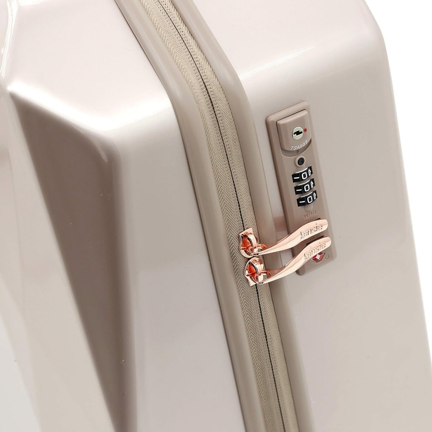 kensie Unisex-Adult Gemstone Luggage Set Luggage Set
