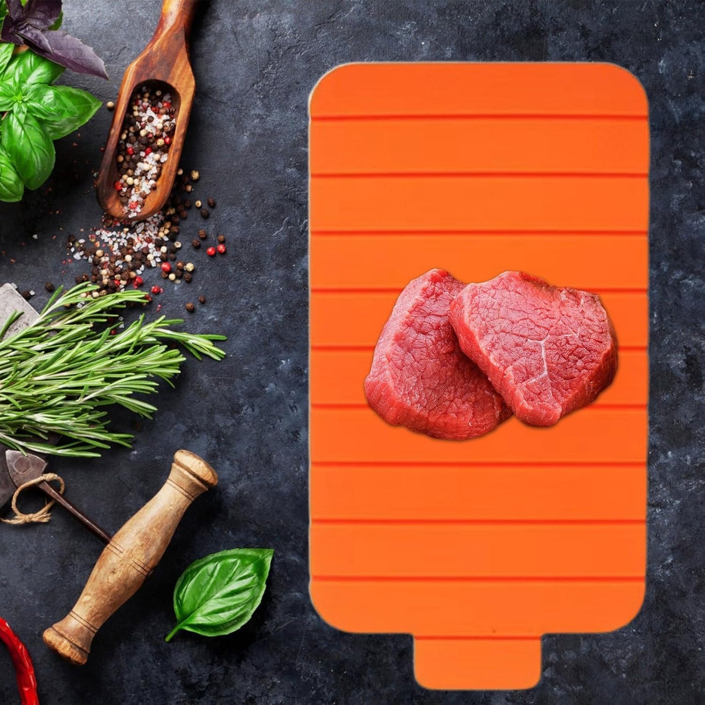 Cutting Board | Reusable Kitchen Prep Mat | Non-Slip Food Prep Tool, Lightweight Camping Accessories for Rv Cooking