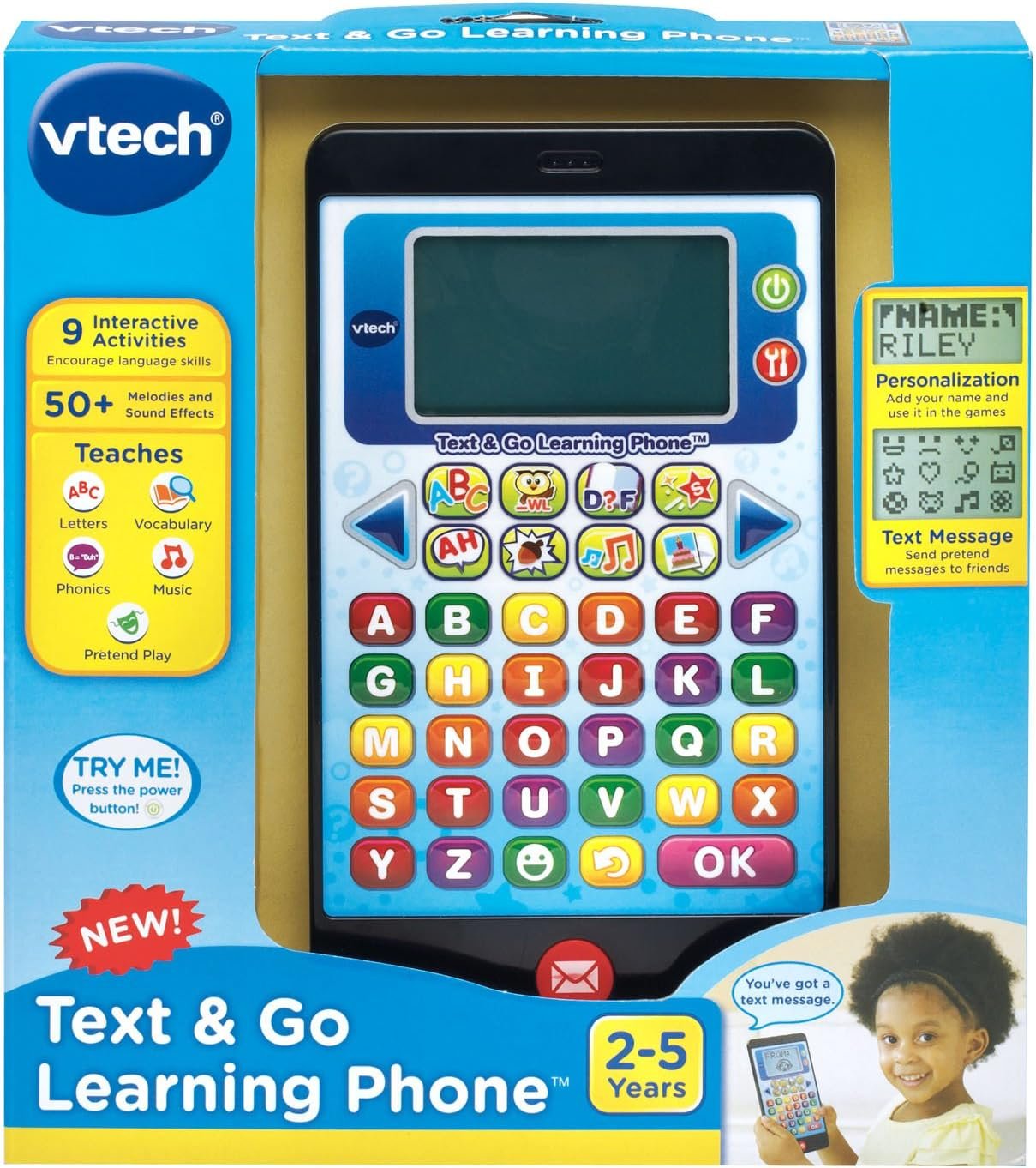 VTech Text & Go Learning Phone (English Version)