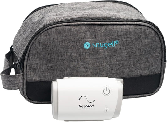 Snugell AirMini CPAP Travel Case – Compact, Lightweight Carry Bag for CPAP Machine – Organized Storage with Versatile Pockets for Accessories – Durable, Convenient, Travel-Friendly – Bag Only Included