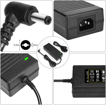 Ledmo 120W Power Adapter 12V 10A, 12V 10A Power Supply Transformer 120W AC to DC Adapter, 10A 12V Power Supply Electronic Converter 12V Car Cigarette Lighter Socket 100-240V