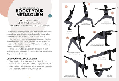 Yoga Asana Cards: 50 poses & 25 sequences