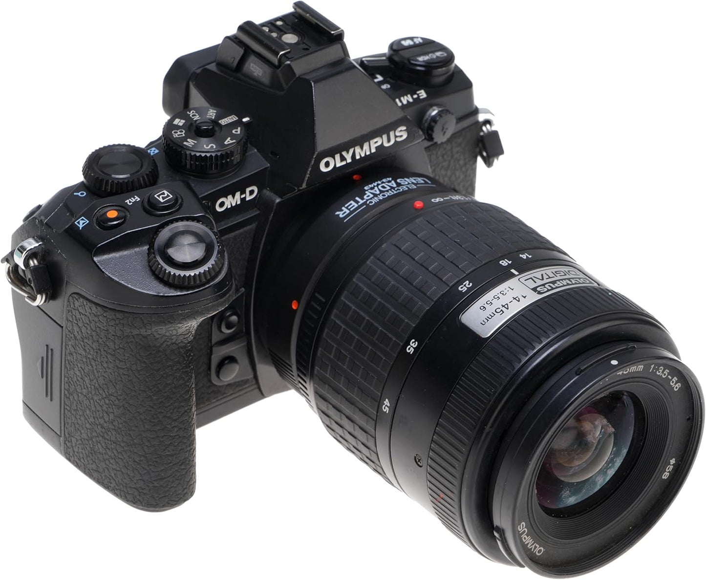 Hersmay Pro Autofocus 4/3-M4/3 Lens Adapter 4/3 43 to M4/3 MFT Mount Camera for Olympus E-M5 E-M10 III for PANAS0NIC G9 II G95 G10 G100V G100K GX1 GX7 GX9 GH6 BMPCC MMF3 MMF2