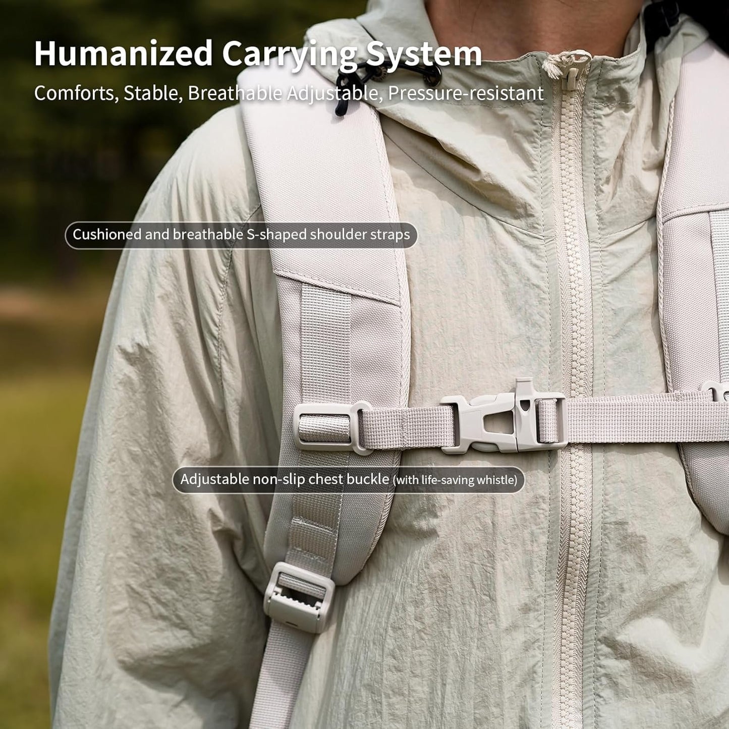 AJI Travel Laptop Backpack for Men Women: Large Backpack Fit 17 Inch Laptop - Carry on Backpack Hiking Backpack for Airplanes, Waterproof Backpack Laptop Case School Backpack