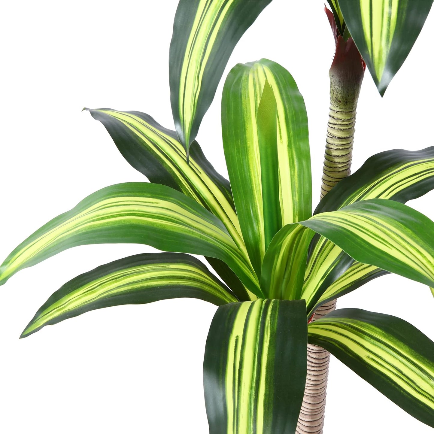 Artificial Plants,5 Ft Dracaena Tree Faux Plants Indoor Decor,Fake Tree with Woven Seagrass Basket Plants for Home Outdoor Decor Office Living Room Porch Housewarming