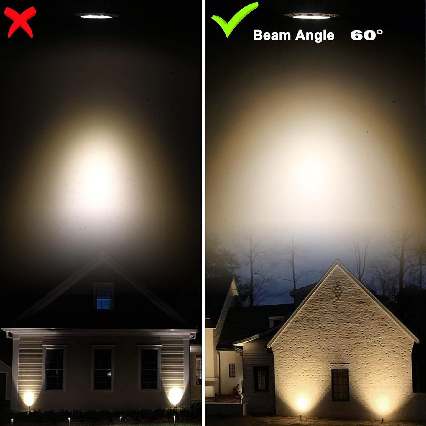 ALIDE MR16 Led Bulbs Wide Beam Angle 60° (60 Degree),5W Replace 20W 35W Halogen,2700K Soft Warm White,Low Voltage 12 Volt MR16 GU5.3 Bulb Spotlights for Landscape Track Recessed Lighting,450lm,6 Pack