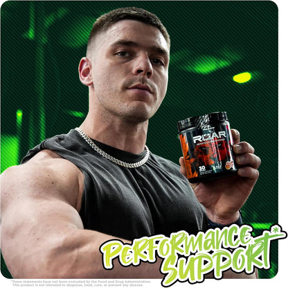 Rule1 R1 Roar Ferocious Pre-Workout Powder 270 g, Lemon Lime (30 Servings)