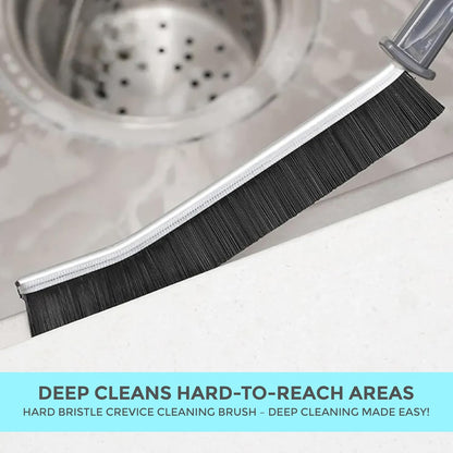WEARPEER Hard Bristle Crevice Cleaning Brush – Multifunctional Gap Scrub Brush for Grout, Tile, Bathroom, Kitchen, Toilet, Windows, and Vehicles – Small Cleaning Tool for Deep Cleaning