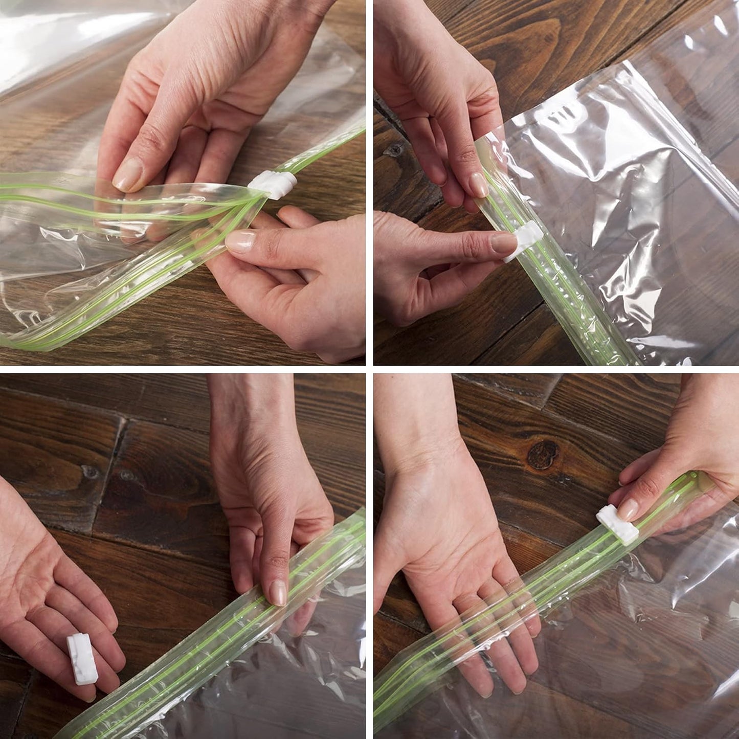 8 Space Saver Bags, No Vacuum Needed, Roll-Up Compression Packing, Travel Essentials, for Suitcases