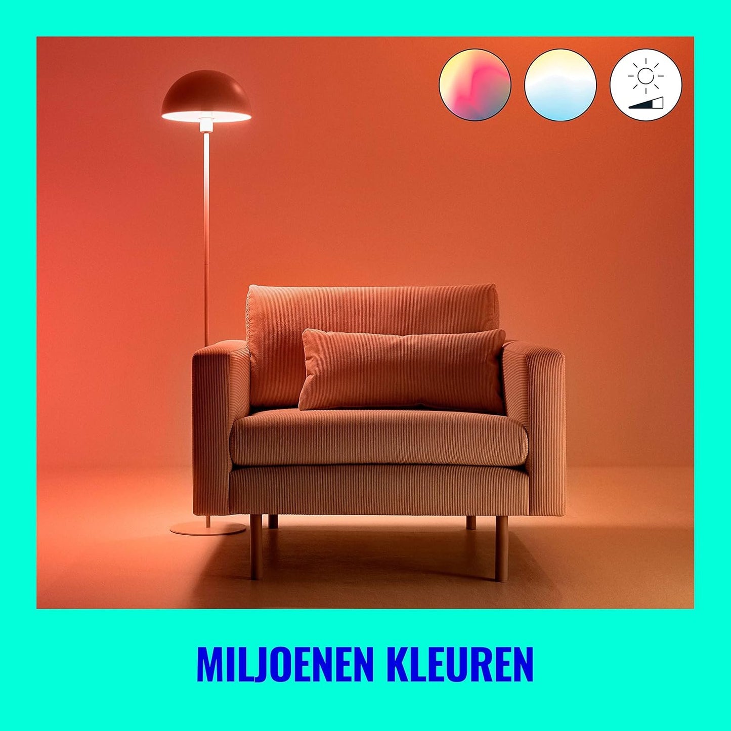 WiZ Smart Colour and White Bulb