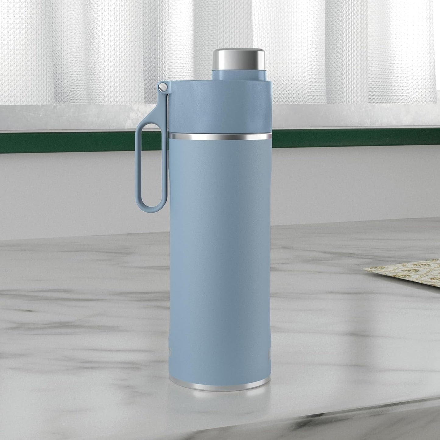 Ninja Thirsti™ 532mL. Travel Bottle, Blue, DW1801CBL (Canadian Version)