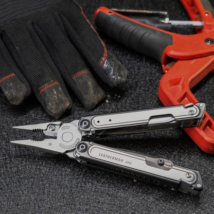 LEATHERMAN, ARC, 20-in-1 Multi-Tool for Outdoors, Camping, Home & Work, with Premium MagnaCut Steel Knife Blade, Made in The USA, Black DLC & Stainless Steel, Arc