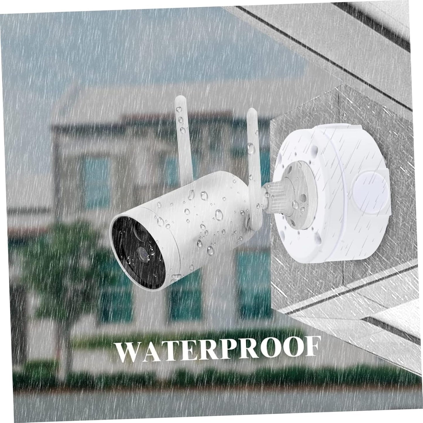 Gatuida 3pcs Box Cable Junction Box Security Camera Junction Box Outdoor Waterproof Junction Box Camcorder Waterproof Cameras Outside Cameras Outdoor Cameras Security Brackets for Camera