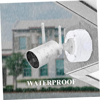 Gatuida 3pcs Box Cable Junction Box Security Camera Junction Box Outdoor Waterproof Junction Box Camcorder Waterproof Cameras Outside Cameras Outdoor Cameras Security Brackets for Camera