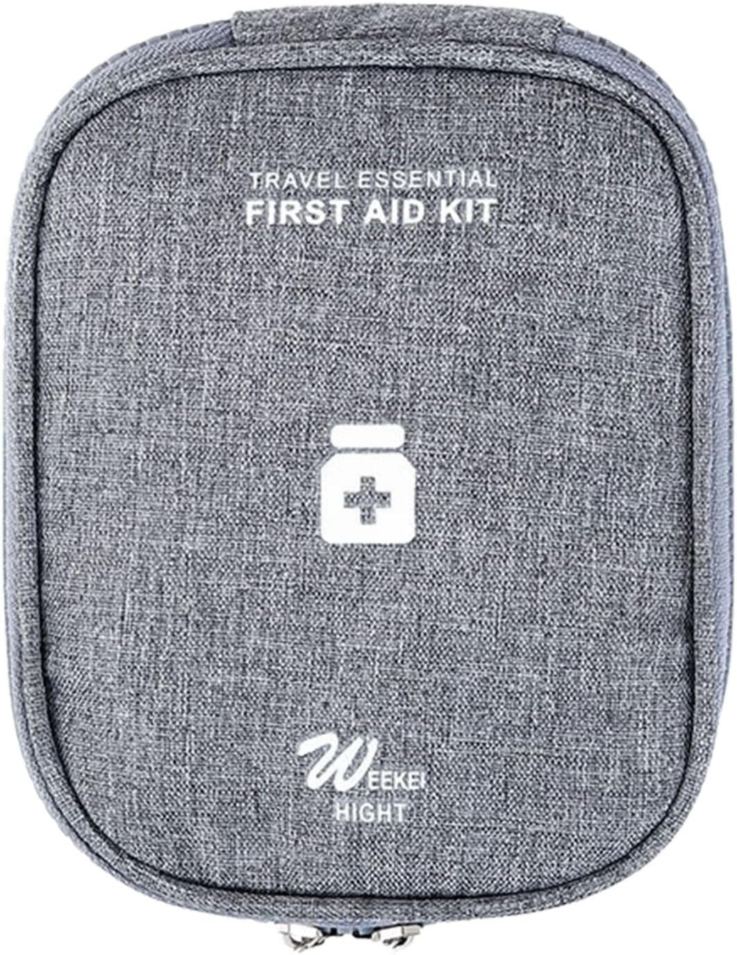Borsa da viaggio per il primo soccorso, kit medico, portapillole, organizer compatto per escursioni all'aperto, sacchetto di emergenza impermeabile per stoccaggio medico, campeggio Health Safety