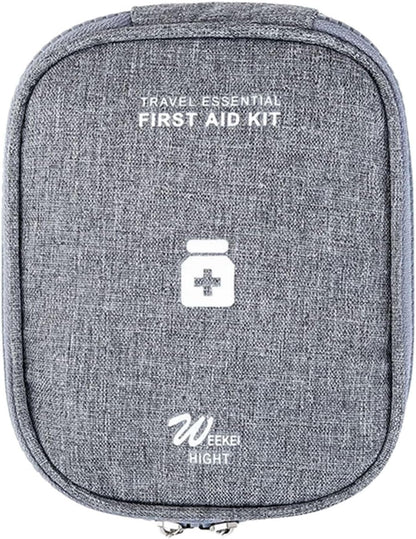 Borsa da viaggio per il primo soccorso, kit medico, portapillole, organizer compatto per escursioni all'aperto, sacchetto di emergenza impermeabile per stoccaggio medico, campeggio Health Safety