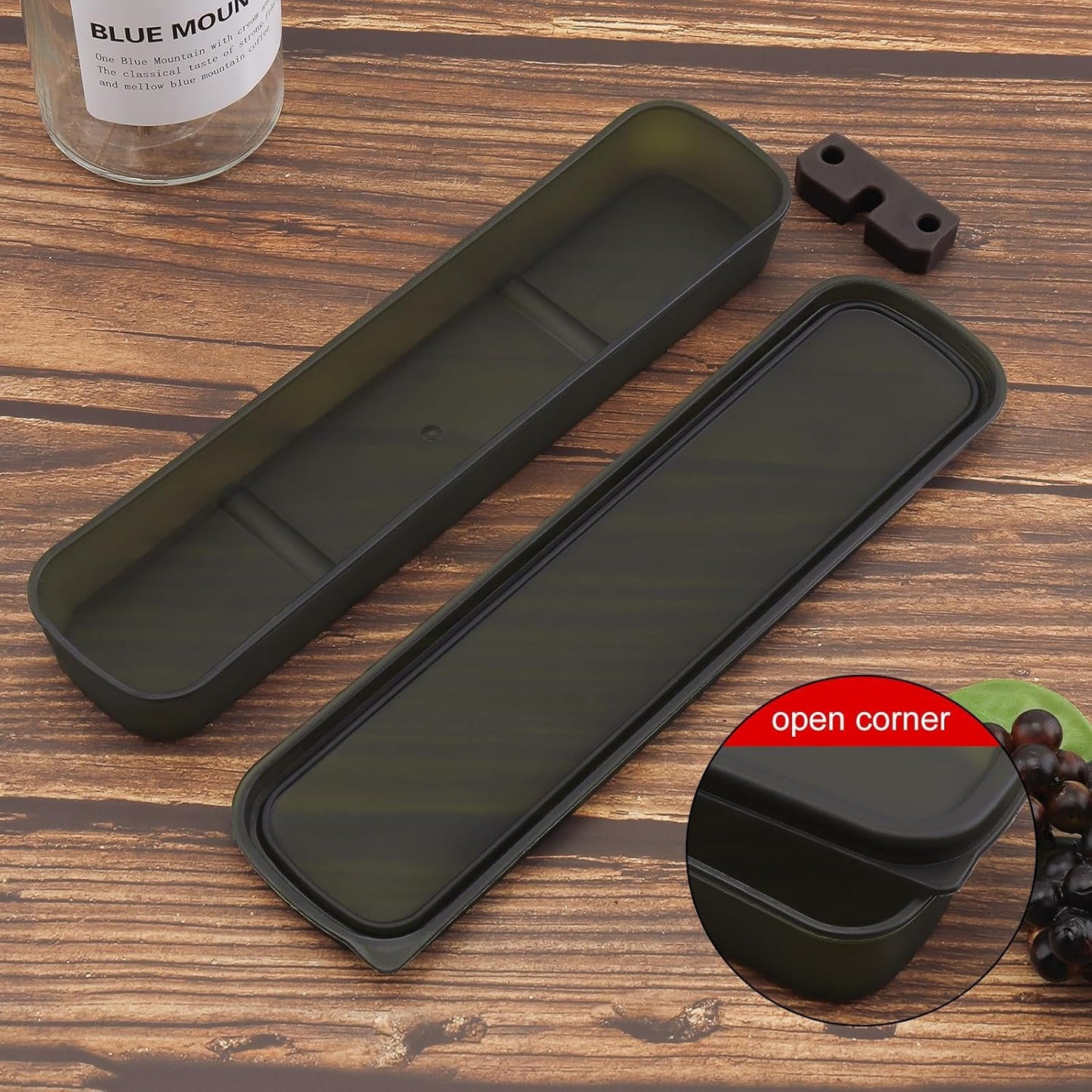 OriGlam Portable Travel Utensils Case Home Utensils, Reusable Flatware Cutlery Set, Travel Camping Utensils Cutlery Tableware Organizer Case