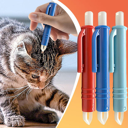 Tick Removal Tool Kit, Grooming Tweezers Kit, Pet Care Tools, Compact and Lightweight, Multifunctional Utility, Excellent for Outdoor, Camping, Travel, Yard Maintenance