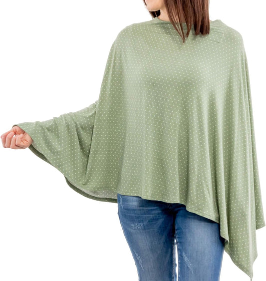 WeeSprout Nursing Cover for Breastfeeding - 360 Degree Privacy, View Baby Hands-Free, Soft & Breathable Fabric, Universal Fit, 8-in-1 Uses, Covers Car Seat & Shopping Cart,