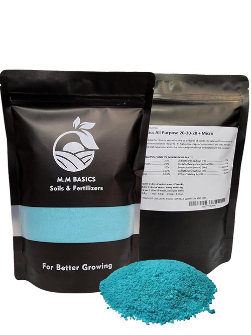 20-20-20 Fertilizer 1kg, Classics All Purpose 20-20-20 + Micro Plant Fertilizer for Soil and Soilless Growing (All Purpose 20-20-20 1KG)