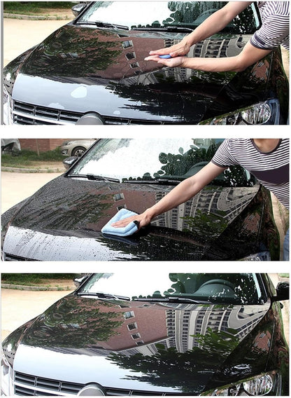 Car Cleaner, Cleaning Gel, 7.09 x 3.94 x 2.36 Inches Auto Detailing Compound, Flexible Crevice Dust Remover, Reusable Deep Tool, Blue for Dashboard Vents Keyboards Hard to Reach Areas