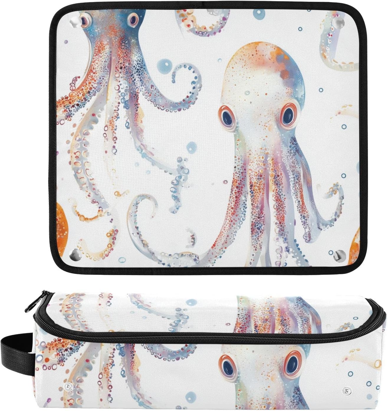 FRODOTGV Borsa da viaggio per strumenti per capelli con cuscinetto resistente al calore, impermeabile, organizer per ferri da stiro piatti e accessori per la cura dei capelli, 10, 1 Size