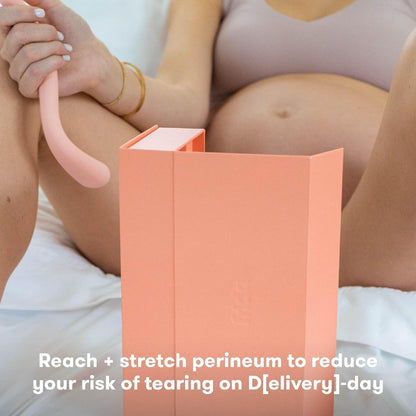 Frida Mom Prepare-to-Push Perineal Massage Wand - Massage + Stretch Perineum to Reduce Risk of Tearing