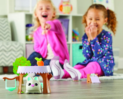 Learning Resources Coding Critters Bopper - 22 Pieces, Ages 4+ Screen-Free Early Coding Toy for Kids, Interactive STEM Coding Pet, Preschool Learning Toys