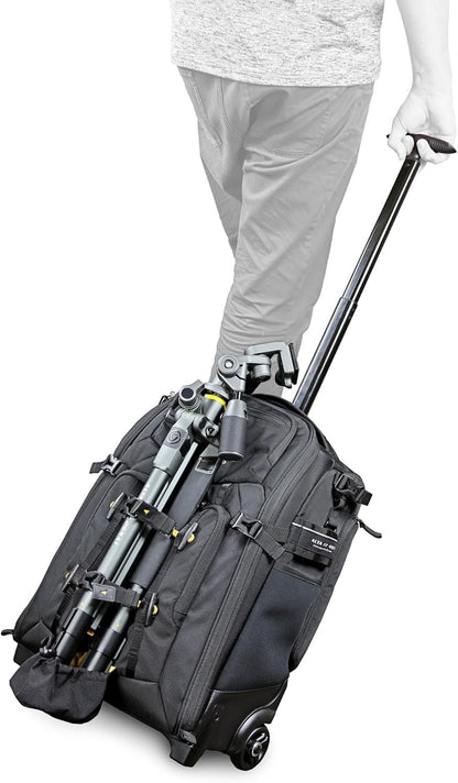 Vanguard Alta Fly 49T Durable, Customizable Trolley Bag, Black, (V243931)