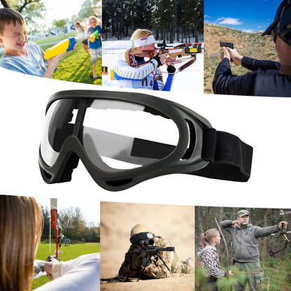 2 Pack Children's Safety Glasses with Anti Fog and UV Protection Perfect for Foam Blasters Gun