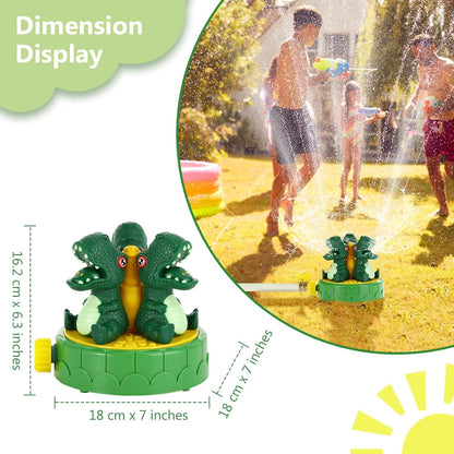 MoKo Sprinkler for Kids-Cute Outdoor Water Toy Spray Swimming Pool Toy, Fun Summer Play Water Toys for Backyard Lawn Garden Game Activities Pet Boys Girls