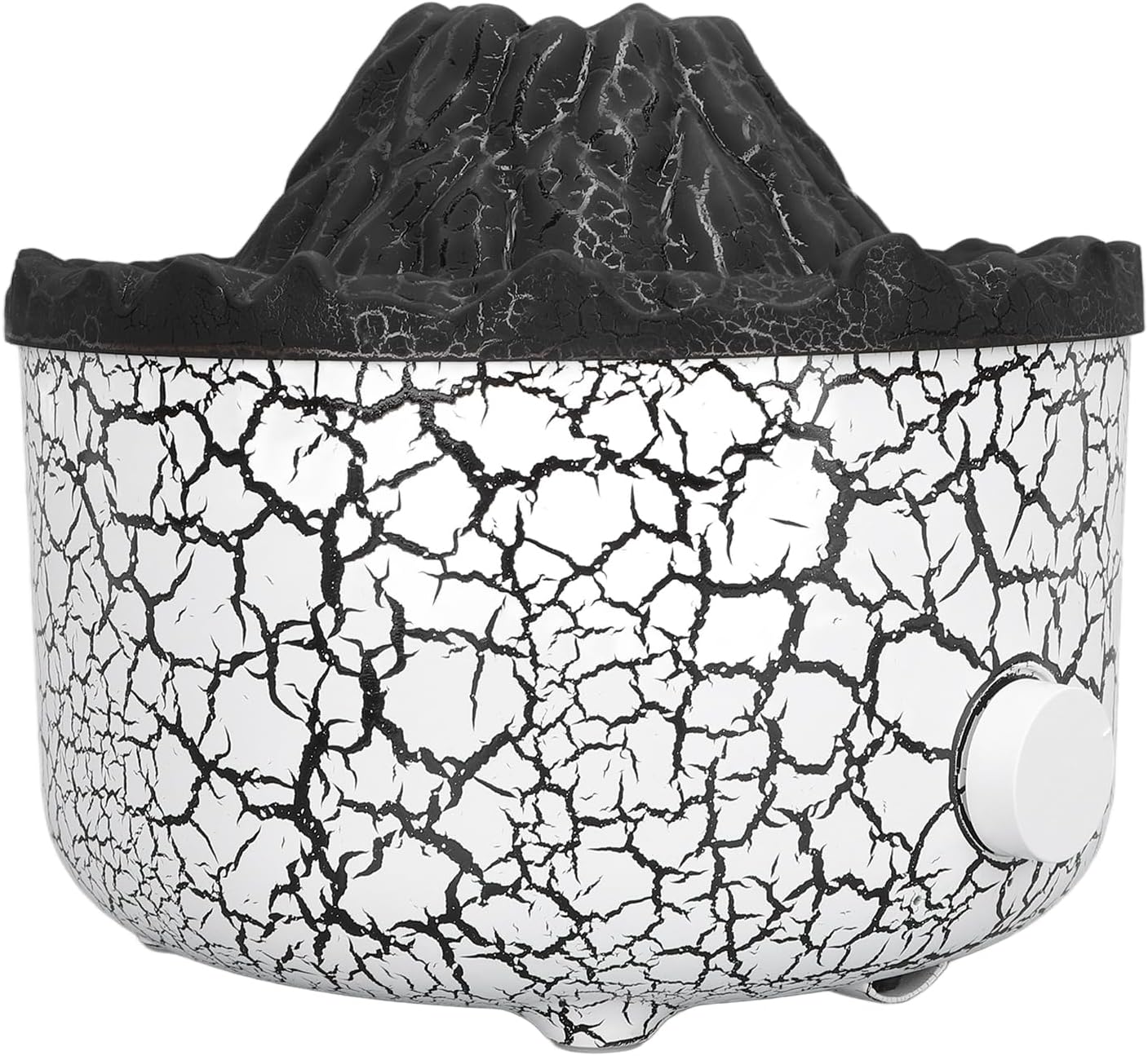 Air Aromatherapy Machine with Remote Control White ABS Volcanic Diffuser 10W for Home Use (White US Plug)