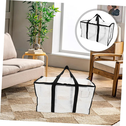 Alipis Travel Packing Bag Storage and Organization for Closet under Bed Camping Dorm Large Handle