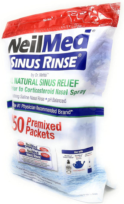Birsppy NeilMed Sinus Rinse Refill Packets 250 ct