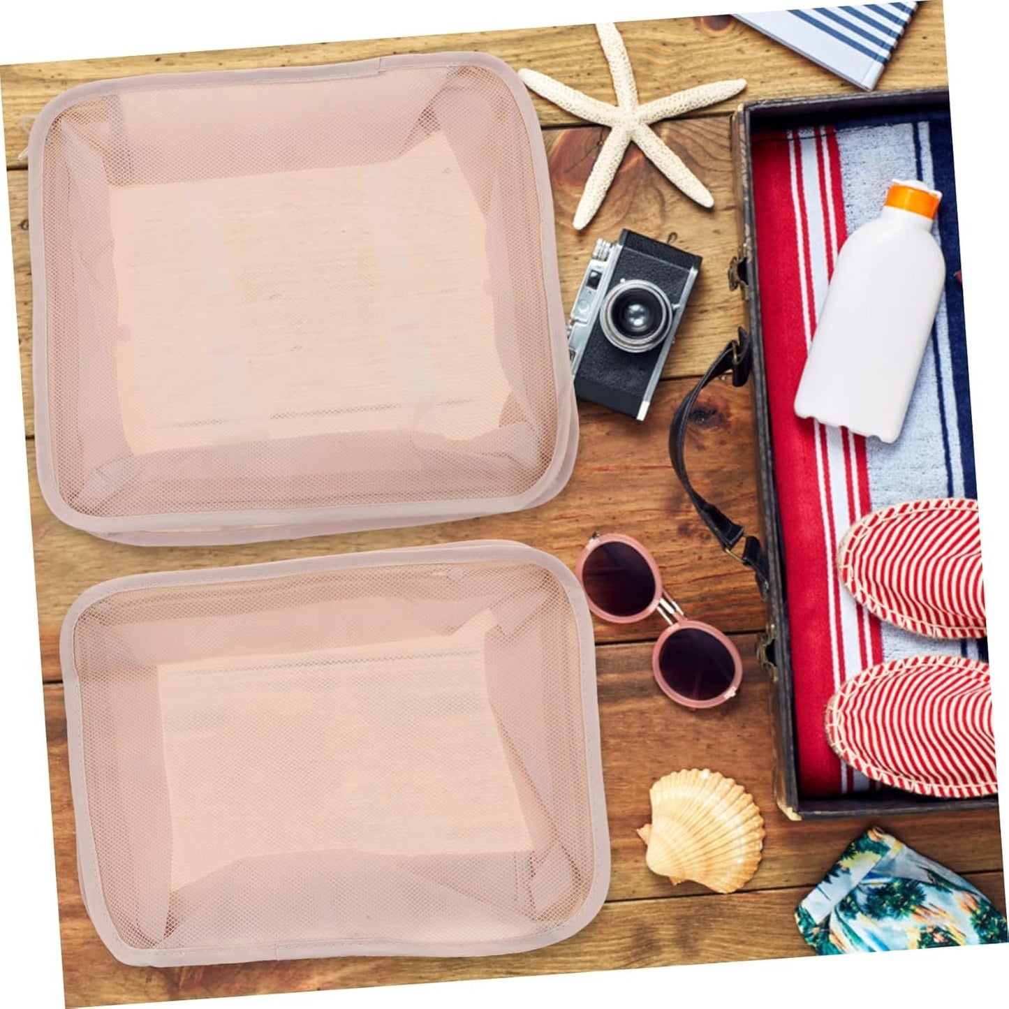 Healeved 1 Set Traveling Packing Organizers Storage Bags for Efficient Luggage Organization Durable for