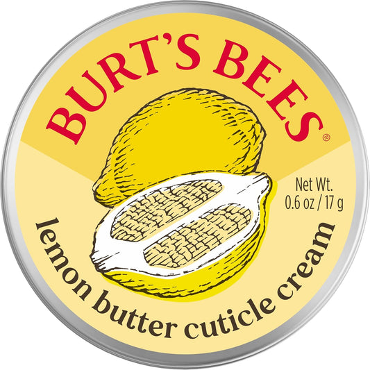 Burt’s Bees 100% Natural Origin Moisturising Lemon Butter Cuticle Cream with Vitamin E, 17g