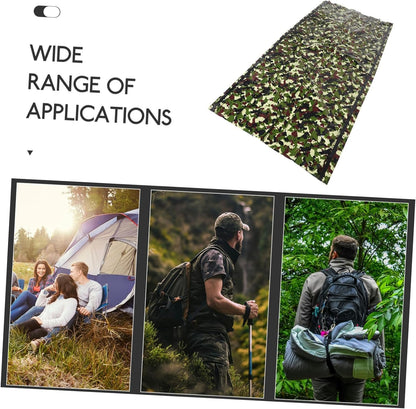 BESPORTBLE Emergency Tent Camping Sleeping Bags SUV Awning Disaster Prevention and Shelter Age Earthquake Emergency Kit Fire Suppression Blanket Thermal Blankets Survival Pe Silver