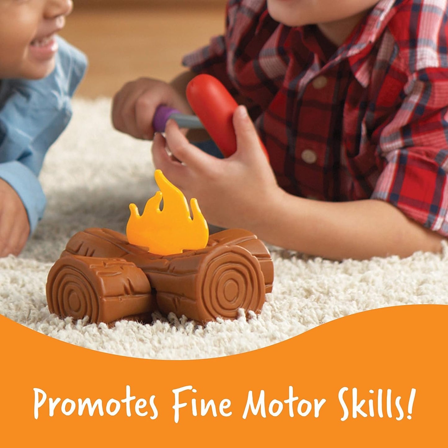 Learning Resources New Sprouts Camp Out!, Imaginative Play, Camping Toy, 11 Pieces, Ages 2+