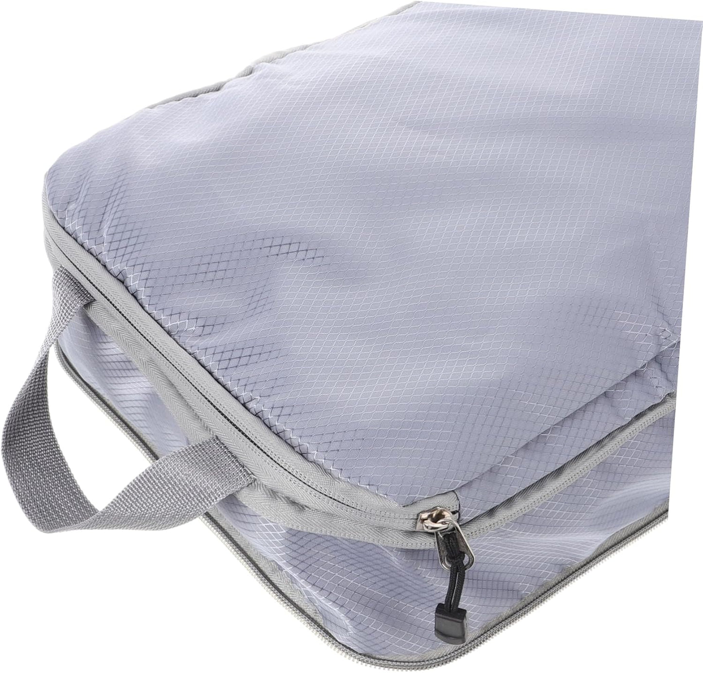FOMIYES 3Pcs Compression Packing Cube Travel Storage Bags for Luggage Organization Durable Clothes Organizer for Travel and Expandable Design Grey